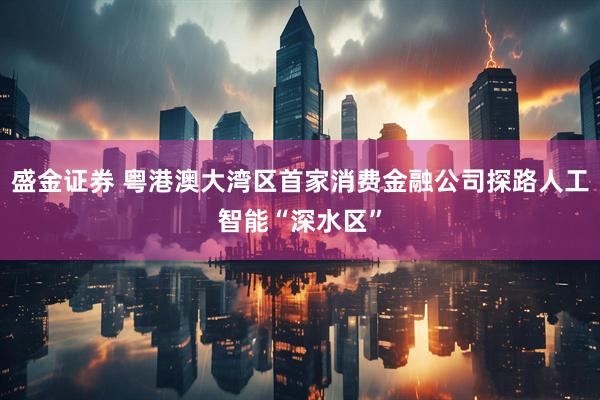 盛金证券 粤港澳大湾区首家消费金融公司探路人工智能“深水区”